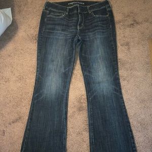American Eagle blue jeans